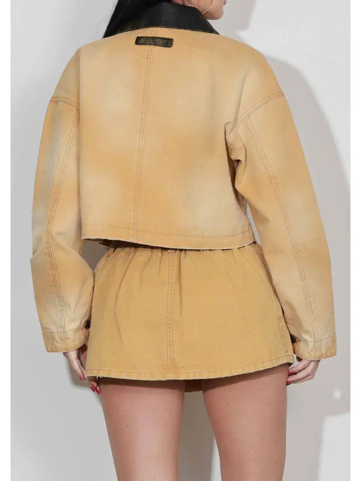 Canvas Trucker Jacket