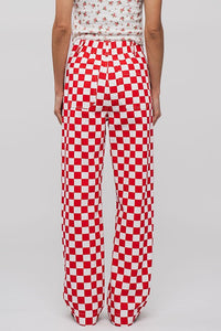 Checkered Pants