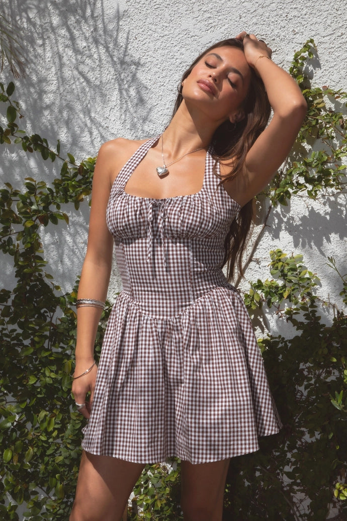 Lora Linen Mini Dress