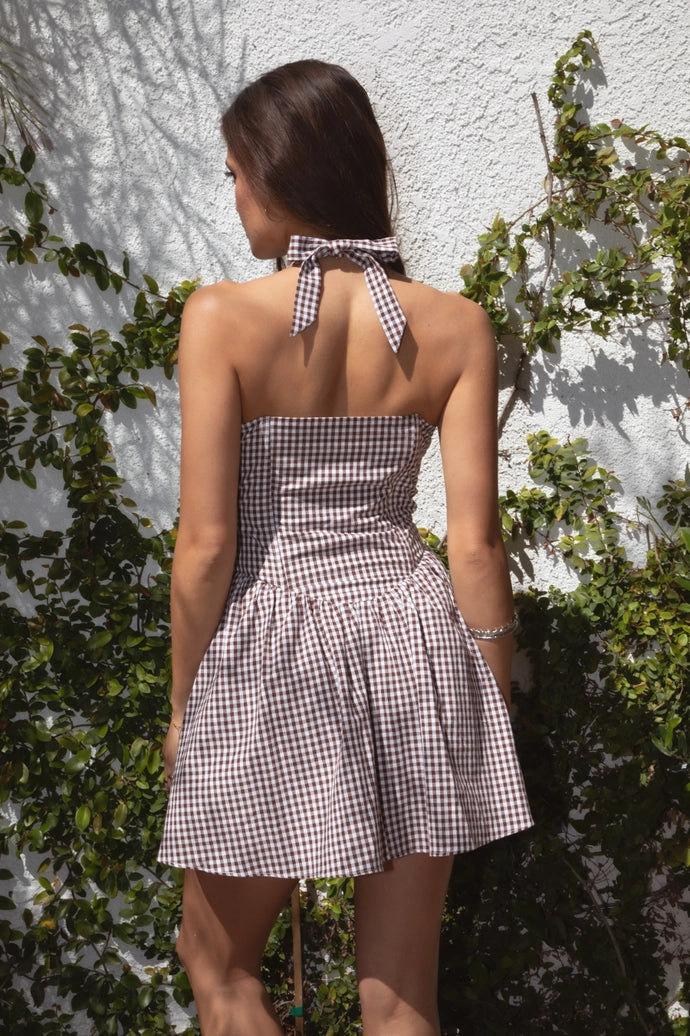 Lora Linen Mini Dress