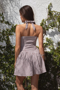 Lora Linen Mini Dress