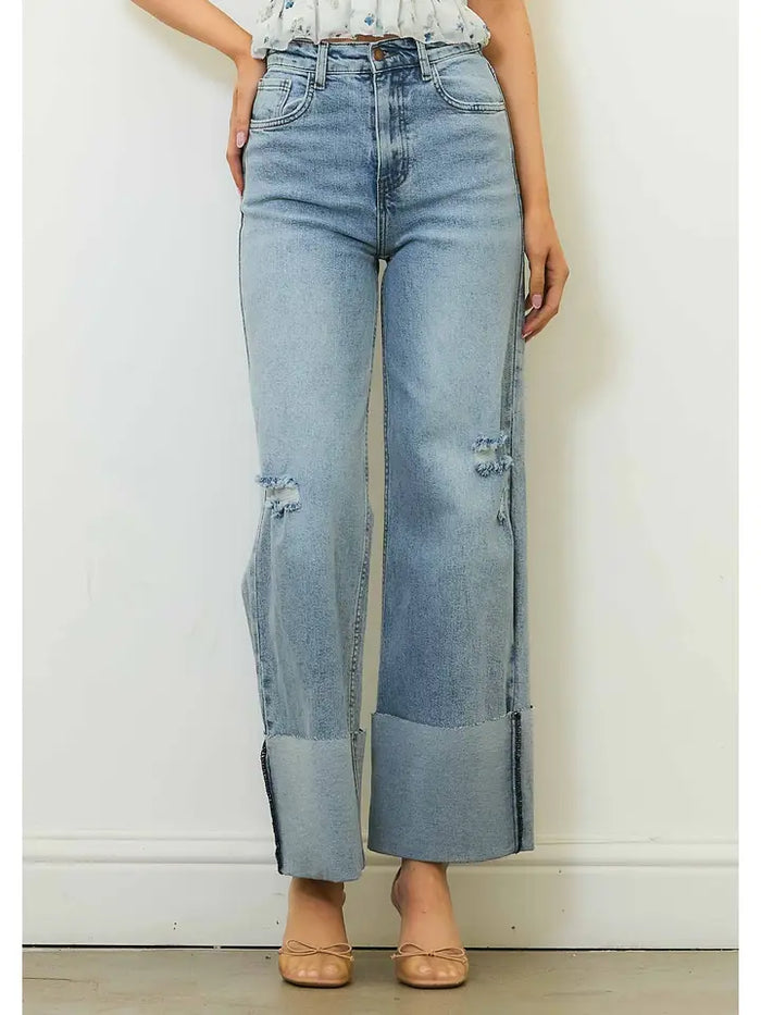 Shian Cuffed Jean