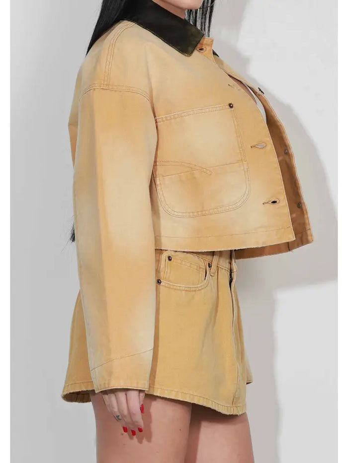 Canvas Trucker Jacket