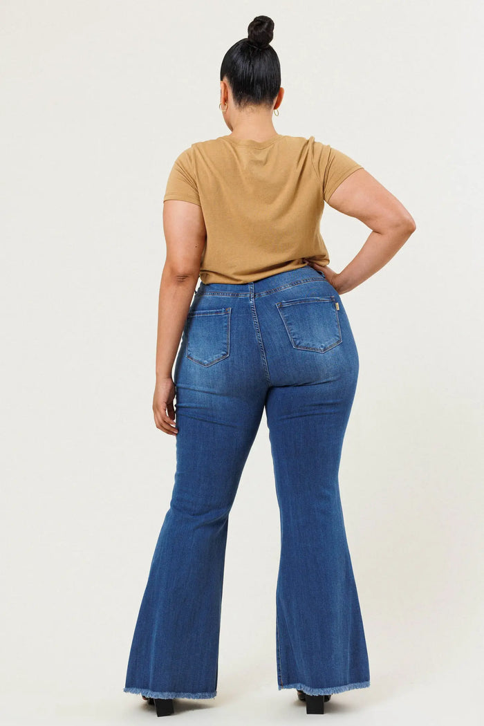 Brittany Flare Jeans- Curvy