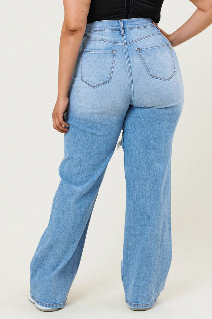 Dream Wide Jeans - Curvy
