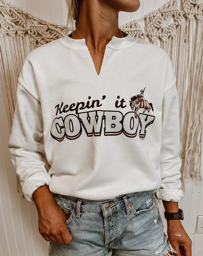 Keepin' It Cowboy Sweatshirt