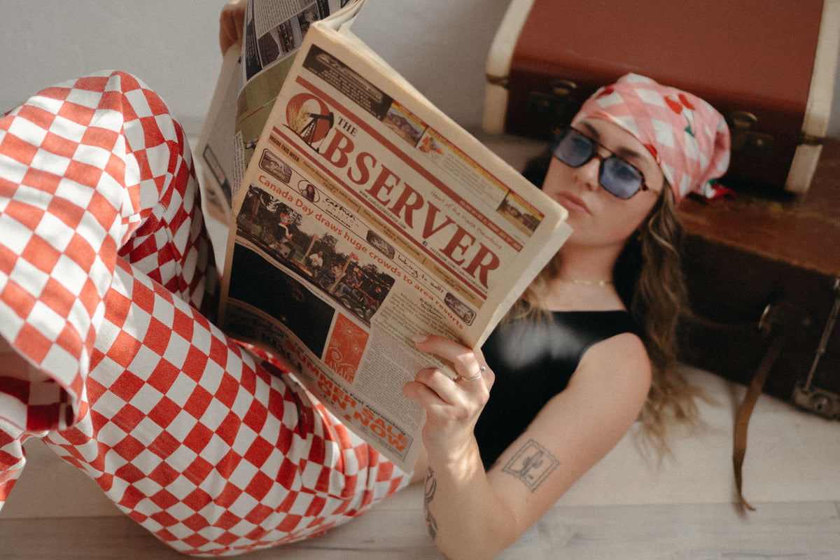 Checkered Pants