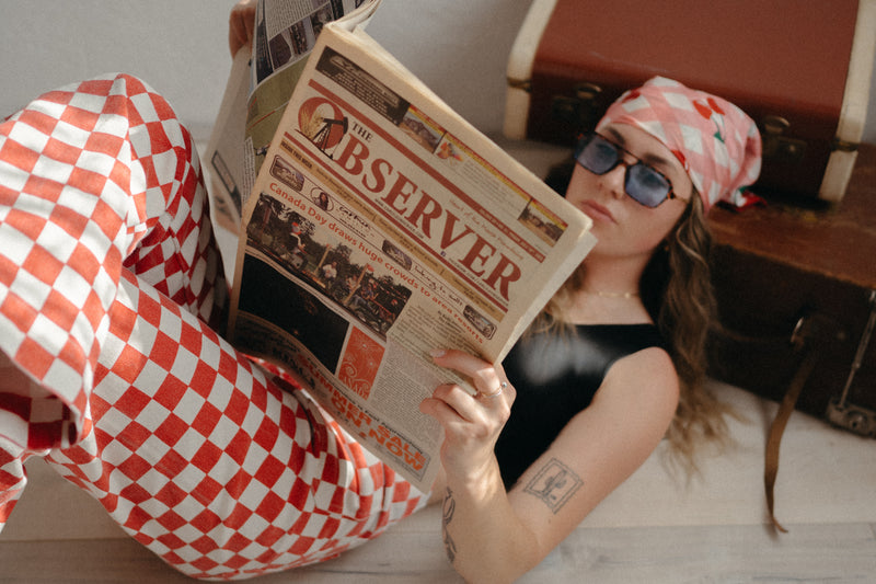 Checkered Pants