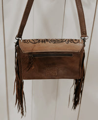 Aztec Cowhide Crossbody