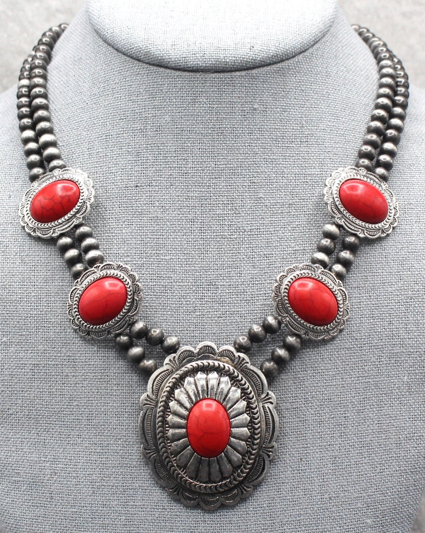 Big Red Necklace