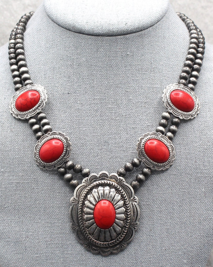 Big Red Necklace