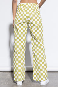 Checkered Pants