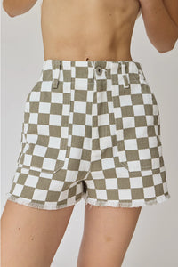 Checkered Shorts