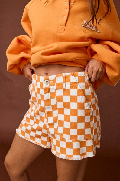 Checkered Shorts