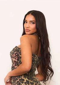 Wild Muse Denim Corset Top