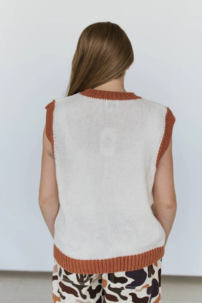 Cowboy Hat Sweater Vest