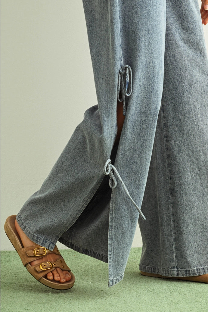 Drift Tie Denim Pants