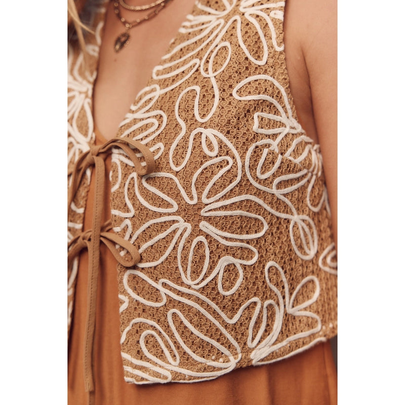 Embroidery Vest