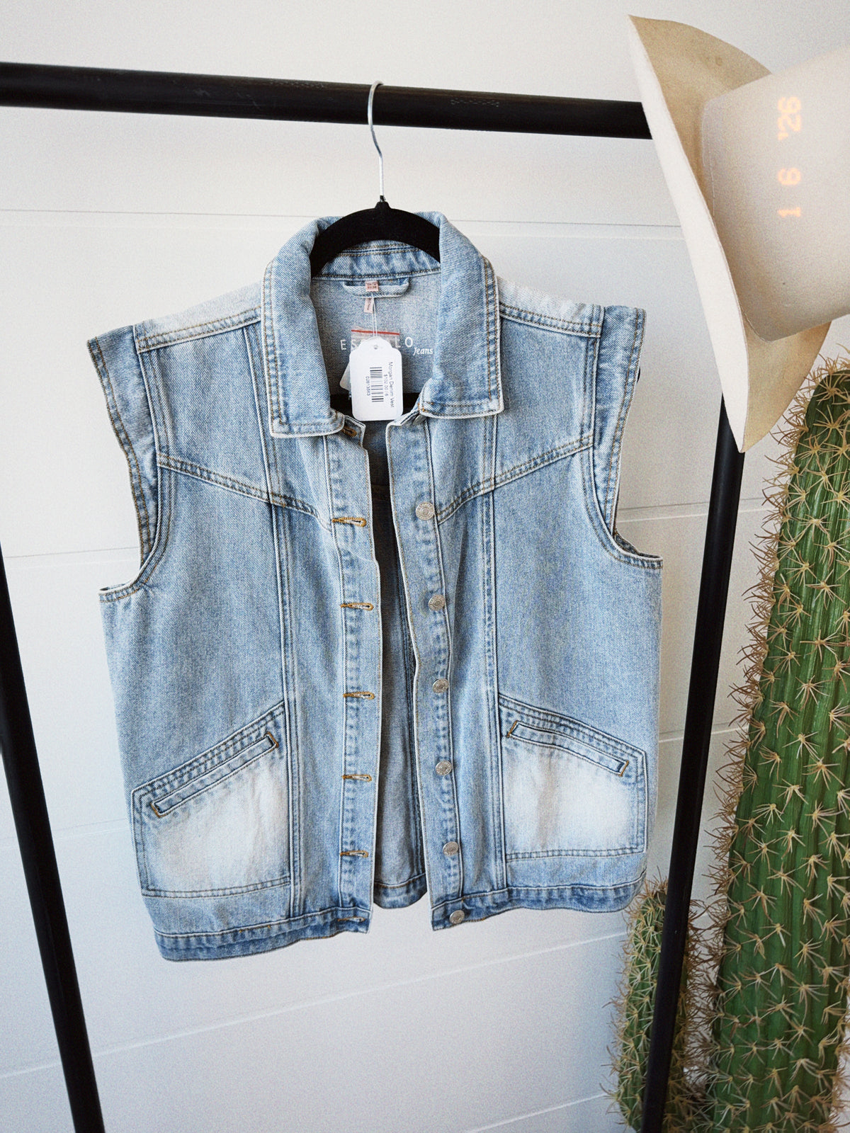 Morgan Denim Vest