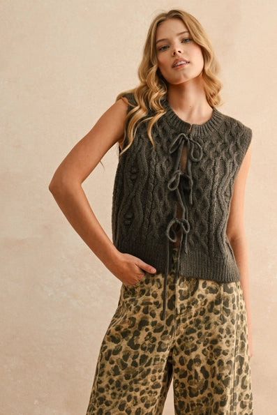 Prairie Trails Knit Vest