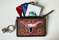 Longhorn Keychain Wallet