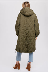 Longline Quilted Jacket