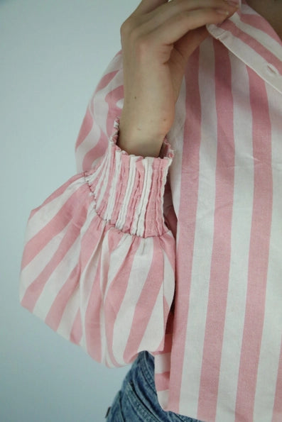 Pink Stripe Top