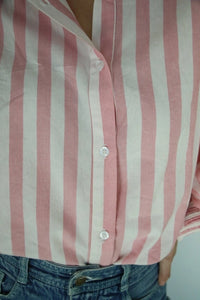 Pink Stripe Top