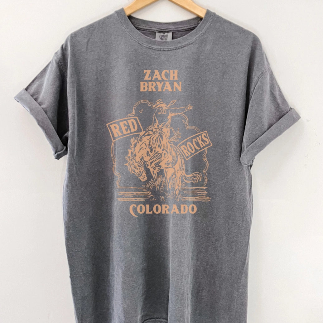 Red Rocks Bronc Tee