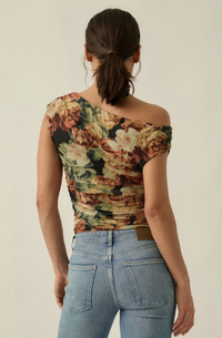 Rose Mesh Top