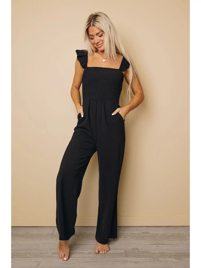 Serena Wide Leg Jumpsuit