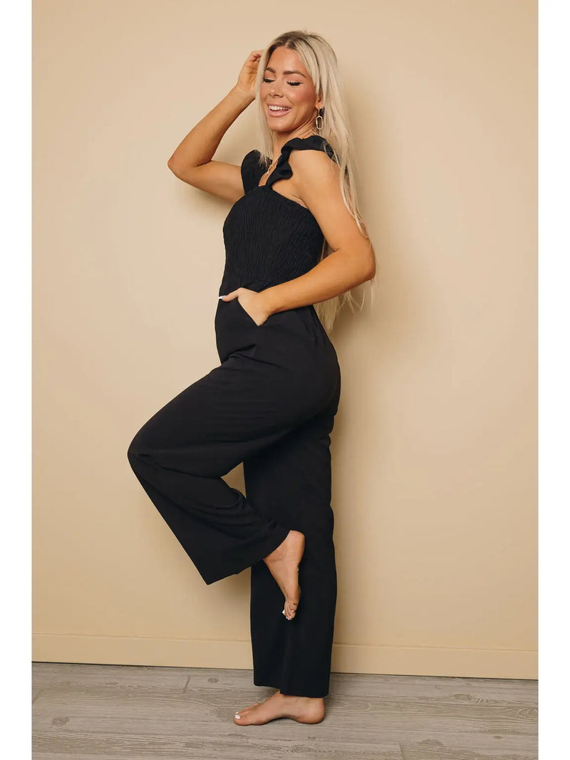 Serena Wide Leg Jumpsuit