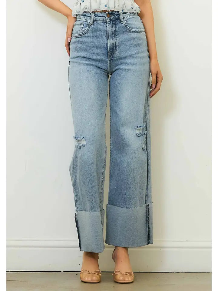 Shian Cuffed Jean