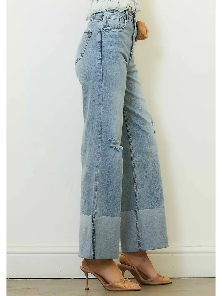 Shian Cuffed Jean