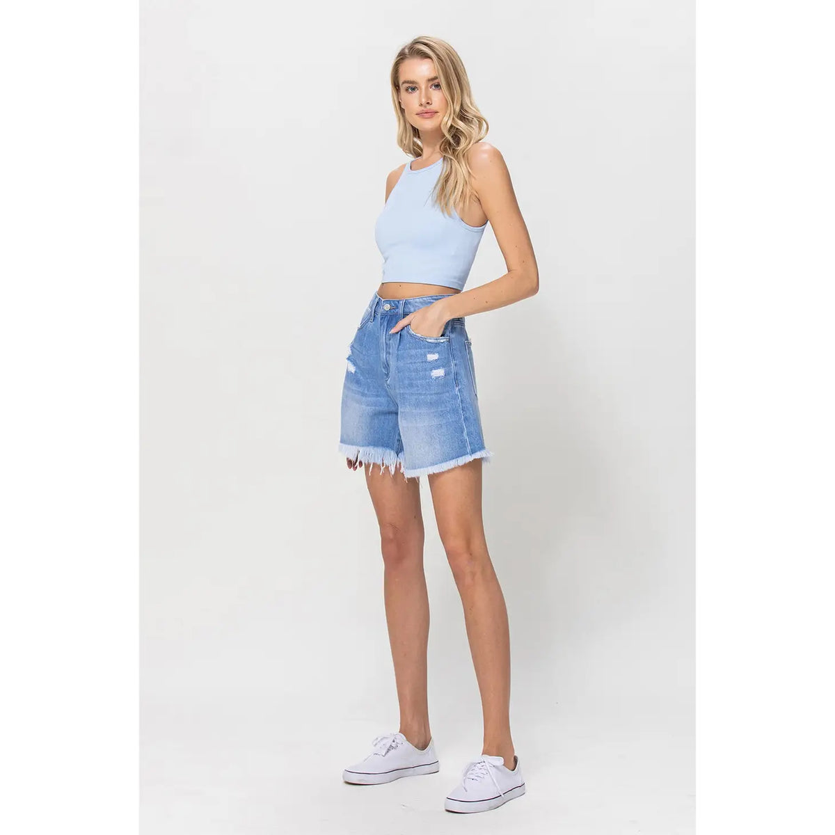 Super High Rise Slouchy Shorts