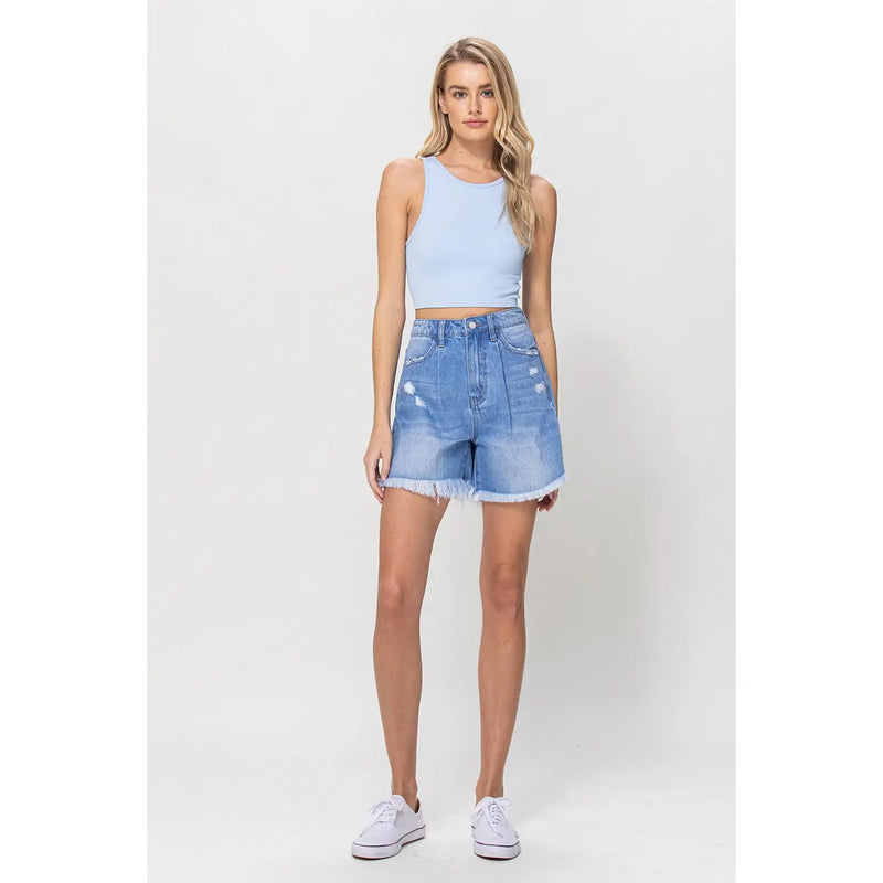 Super High Rise Slouchy Shorts