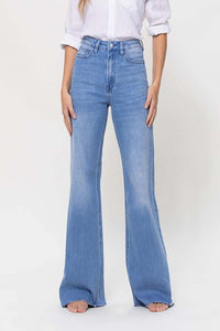 Super High Rise Wide Leg Jean