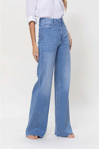 Super High Rise Wide Leg Jean