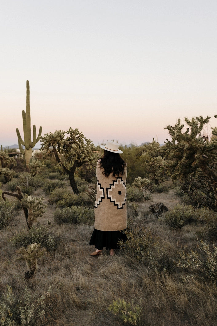 Tres Cruces Sandstone // Handwoven Blanket