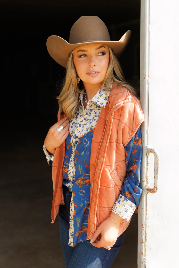 Dusty Ridge Quilted Vest