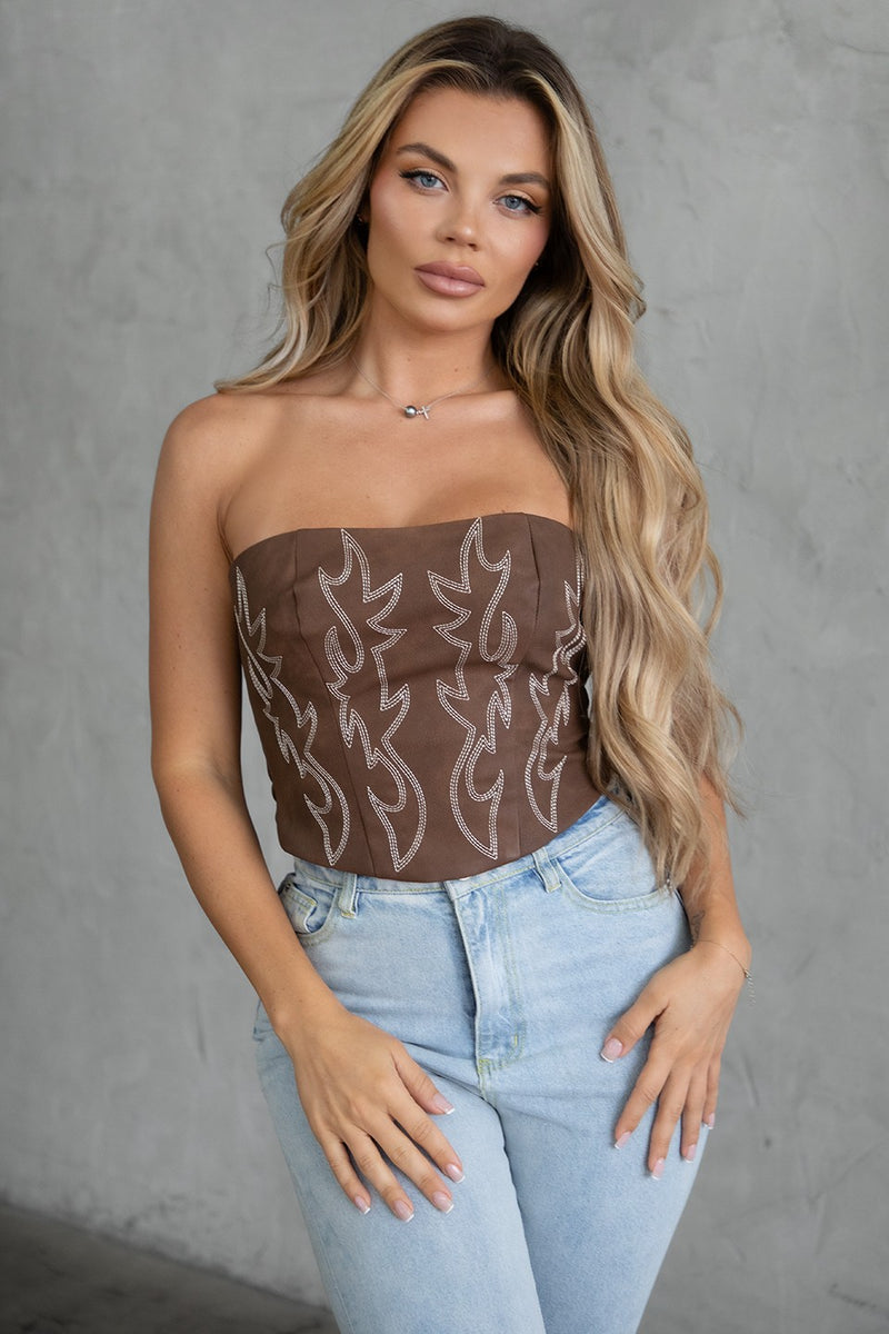 Western Corset Top