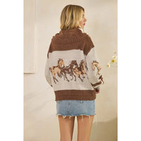 Wild Mustang Cowgirl Cardigan